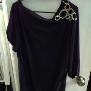 PIERRE CARDIN PARIS BLACK DRESS WITH SPARKLE